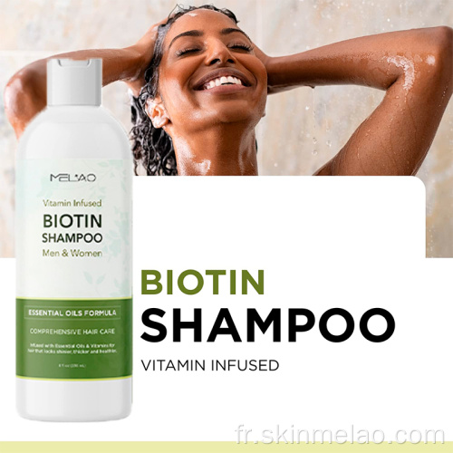 2 dans 1 biotine empêcher le shampooing à la perte de cheveux